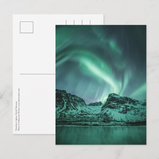 ノーザンライト ポストカード (正面/裏面)