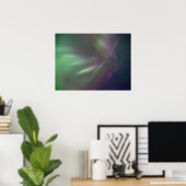 ノーザンライト |ユーコン、ホワイトホース ポスター (ホームオフィス)
