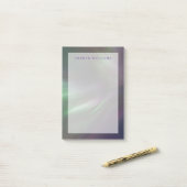 ノーザンライト |ユーコン、ホワイトホース ポストイット (デスク上)