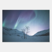 ノーザンライト ラッピングペーパーシート (正面)