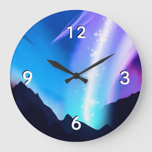 ノーザンライト ラージ壁時計 (正面)