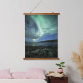 ノーザンライト 吊り下げ型タペストリー (寝室)