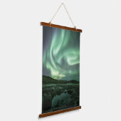 ノーザンライト 吊り下げ型タペストリー (傾斜あり)