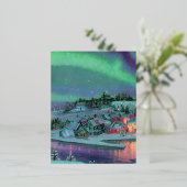 ノーザンライト 箔シーズンポストカード (立ち正面)