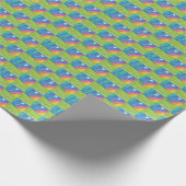 ノーザンライト – KidsArt for CHOC ラッピングペーパー (角)