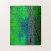 ノーザンライト | Lake Winnipegカナダ、マニトバ ジグソーパズル (縦)