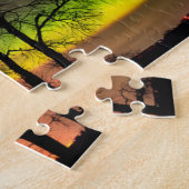 ノーザンライト | Manitobaカナダグランデポイン ジグソーパズル (側面)