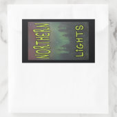 ノーザンライト – SOSステッカー4pk 長方形シール (バッグ)