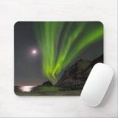 ノーザンライトS |ハックランドビーチアイランドノルウェー マウスパッド (マウス)