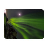 ノーザンライトS |ハックランドビーチアイランドノルウェー マグネット (横)