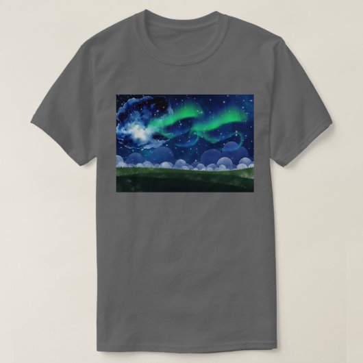 ノーザンライトTシャツ7 Tシャツ (デザイン正面)