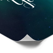 ノーザンライ結婚トのハッシュタグ記号 ポスター (角)