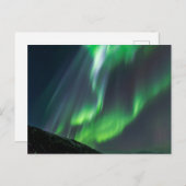 ノーザンラ白熱［赤熱］光を放つイト |北アイスランド ポストカード (正面/裏面)