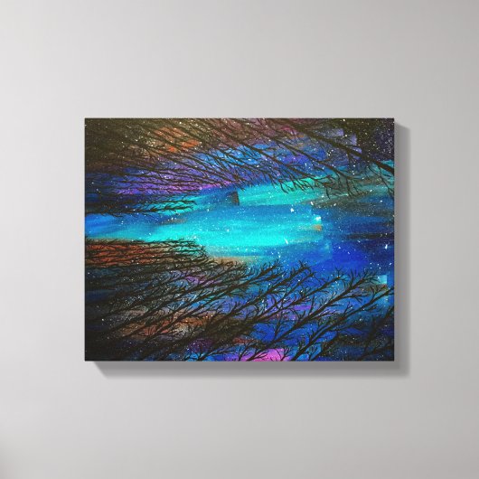 ノーザンラ絵画イト キャンバスプリント (正面)