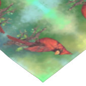 ノーザンレッド（鳥）ショウジョウコウカンチョウテーブルクロス テーブルクロス (アングル)