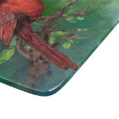 ノーザンレッド（鳥）ショウジョウコウカンチョウ鳥切り板 カッティングボード (角)