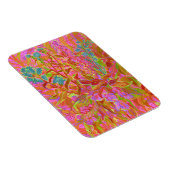 ノーザンワイルドフラワーサマーカラフルフローラアート マグネット (右側)