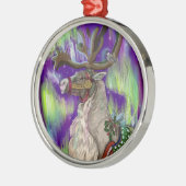 ノーザン疑問に思~オーナメント メタルオーナメント (左)