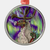 ノーザン疑問に思~オーナメント メタルオーナメント (正面)