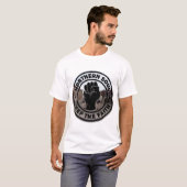 ノーザン·ソウル·クロムと黒 Tシャツ (正面フル)