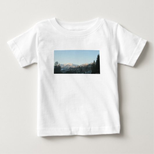 ノーザン・ロッキー山脈の森 ベビーTシャツ (正面)