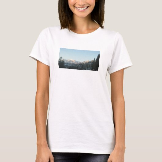ノーザン・ロッキー山脈の森 Tシャツ (正面)