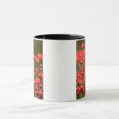 ノーザン（鳥）ショウジョウコウカンチョウオンコモンWinterberry マグカップ (中央)