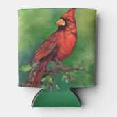 ノーザン（鳥）ショウジョウコウカンチョウクーラーボックス 缶クーラー (正面)