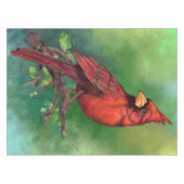 ノーザン（鳥）ショウジョウコウカンチョウテーブルクロス テーブルクロス (正面(横))