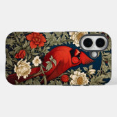 ノーザン（鳥）ショウジョウコウカンチョウフローラウィリアムインスパイアモリス Case-Mate iPhoneケース (裏面 (横))