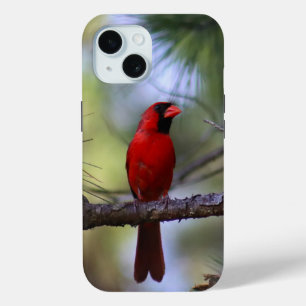 ノーザン（鳥）ショウジョウコウカンチョウ電話ケース iPhone 15ケース