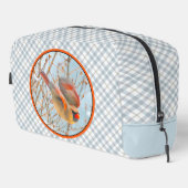 ノーザン（鳥）ショウジョウコウカンチョウ飛んでいるイン雪オリジナル写真 ドップキット (右コーナー)