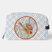 ノーザン（鳥）ショウジョウコウカンチョウ飛んでいるイン雪オリジナル写真 ドップキット (裏面)