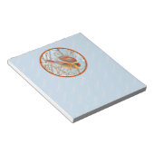 ノーザン（鳥）ショウジョウコウカンチョウ飛んでいる-オリジナル写真 ノートパッド (アングル)