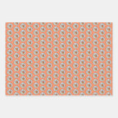 ノーザン（鳥）ショウジョウコウカンチョウ飛んでいる-オリジナル写真 ラッピングペーパーシート (正面2)