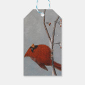 ノーザン(鳥)ショウジョウコウカンチョウ – ギフトラベル ギフトタグ (正面)