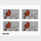 ノーザン（鳥）ショウジョウコウカンチョウ – シール (シート)