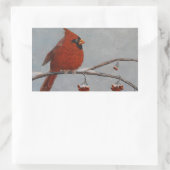 ノーザン（鳥）ショウジョウコウカンチョウ – シール (バッグ)