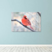 ノーザン（鳥）ショウジョウコウカンチョウ(（鳥）ショウジョウコウカンチョウクリーク)キャンバスプリン キャンバスプリント (インサイチュ (ウッドフロア))