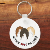 ノーシンお尻ブルドッグ キーホルダー (正面)