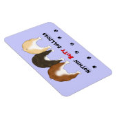 ノーシンお尻ブルドッグ マグネット (右側)