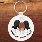 ノーシンお尻縁どコリー キーホルダー (正面)