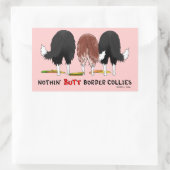 ノーシンお尻縁どコリー 長方形シール (バッグ)