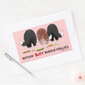 ノーシンお尻縁どコリー 長方形シール (封筒)