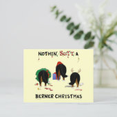 ノーシンお尻Aベルナークリスマス シーズンポストカード (スタンド正面)