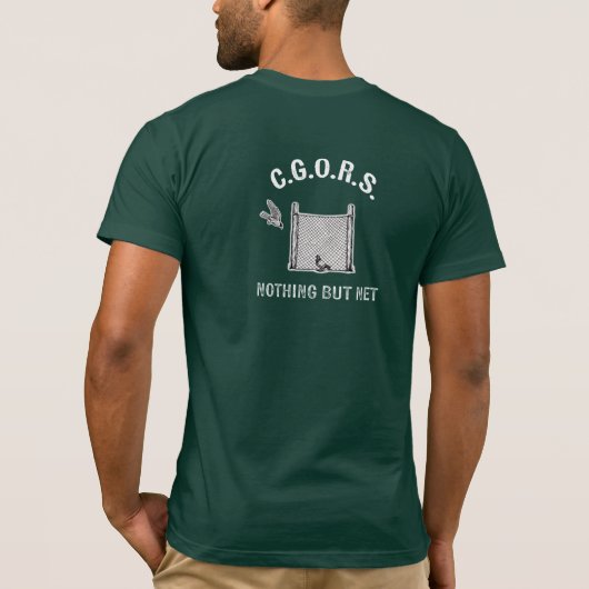 ノーシング・バット・ネット Tシャツ (裏面)