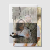 ノージャストファンシーラブモチャムース招待状 ベラム紙招待状 (オフセット (カップル))