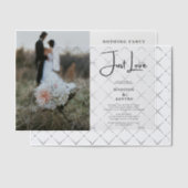 ノージャストファンシーラブモチャムース招待状 ベラム紙招待状 (オフセット (招待状))