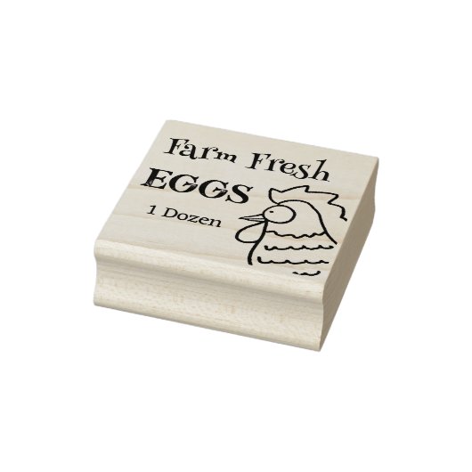 ノージーロースターファームフレッシュエッグス ラバースタンプ