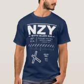 ノースアイランドNAS/ハルシーフィールドNZY Tシャツ (正面)